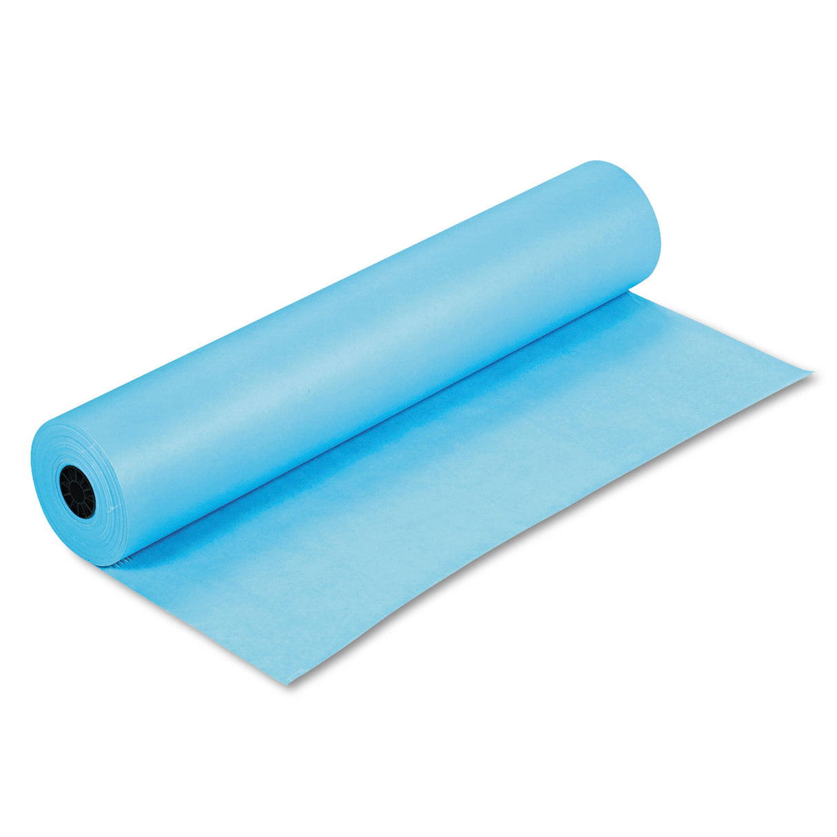 Pacon Rainbow Duo-Finish Colored Kraft Paper, 35 lb Wrapping Weight, 36" x 1,000 ft, Sky Blue (63150)
