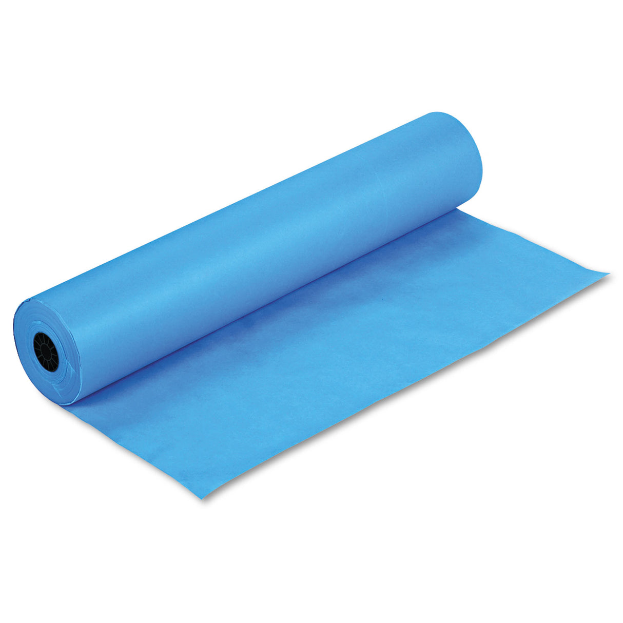 Pacon Rainbow Duo-Finish Colored Kraft Paper, 35 lb Wrapping Weight, 36" x 1,000 ft, Brite Blue (63170)
