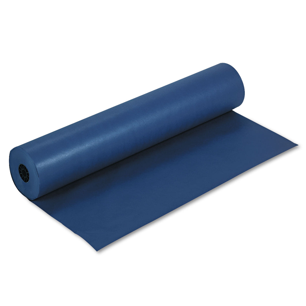 Pacon Rainbow Duo-Finish Colored Kraft Paper, 35 lb Wrapping Weight, 36" x 1,000 ft, Dark Blue (63180)