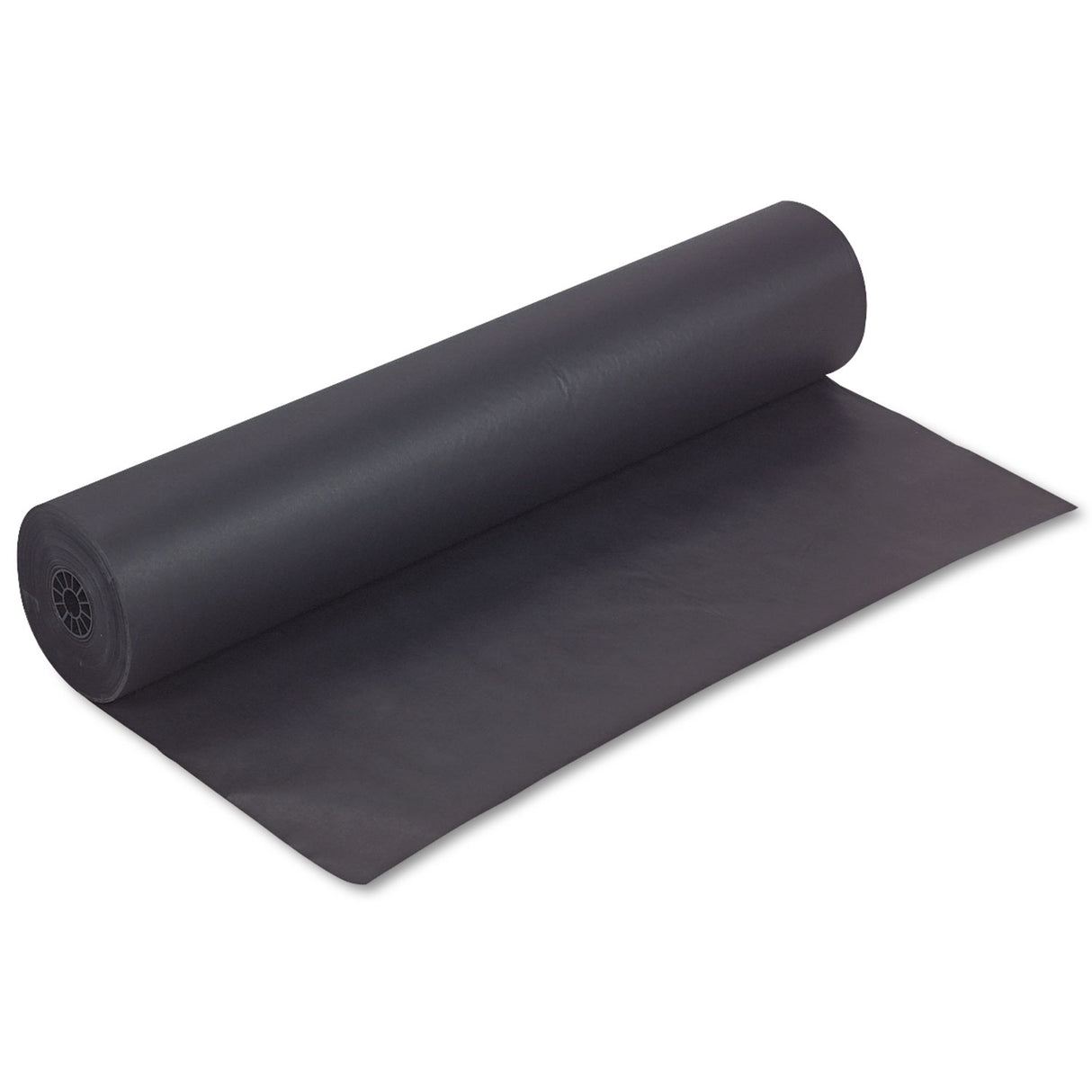 Pacon Rainbow Duo-Finish Colored Kraft Paper, 35 lb Wrapping Weight, 36" x 1,000 ft, Black (63300)