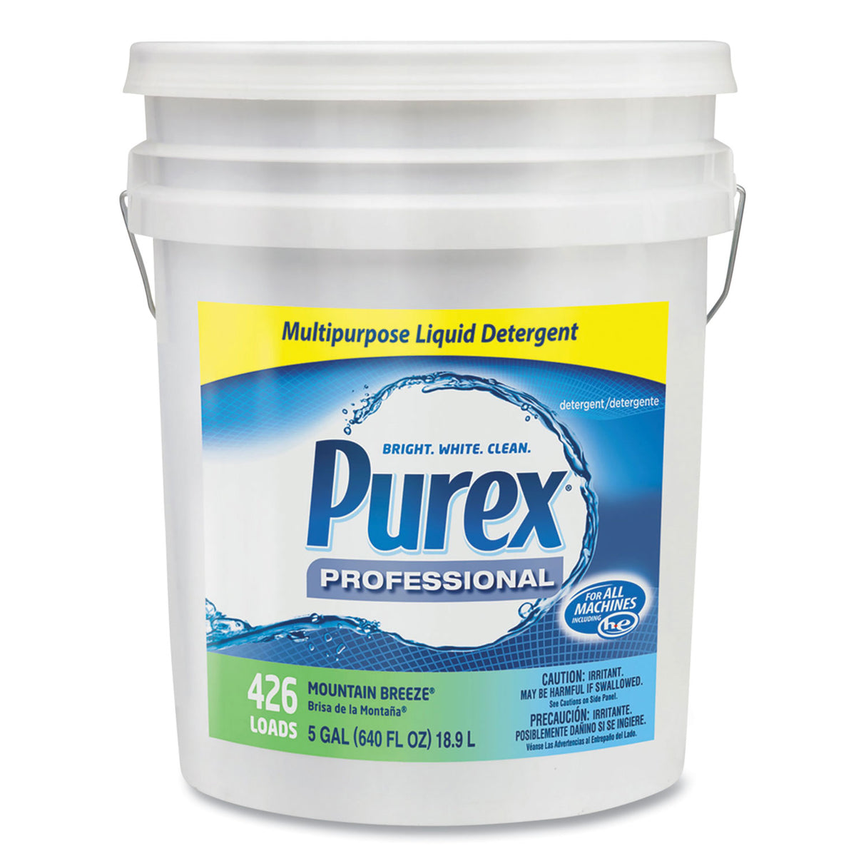 Purex® Liquid Laundry Detergent, Mountain Breeze, 5 Gallon (06354)