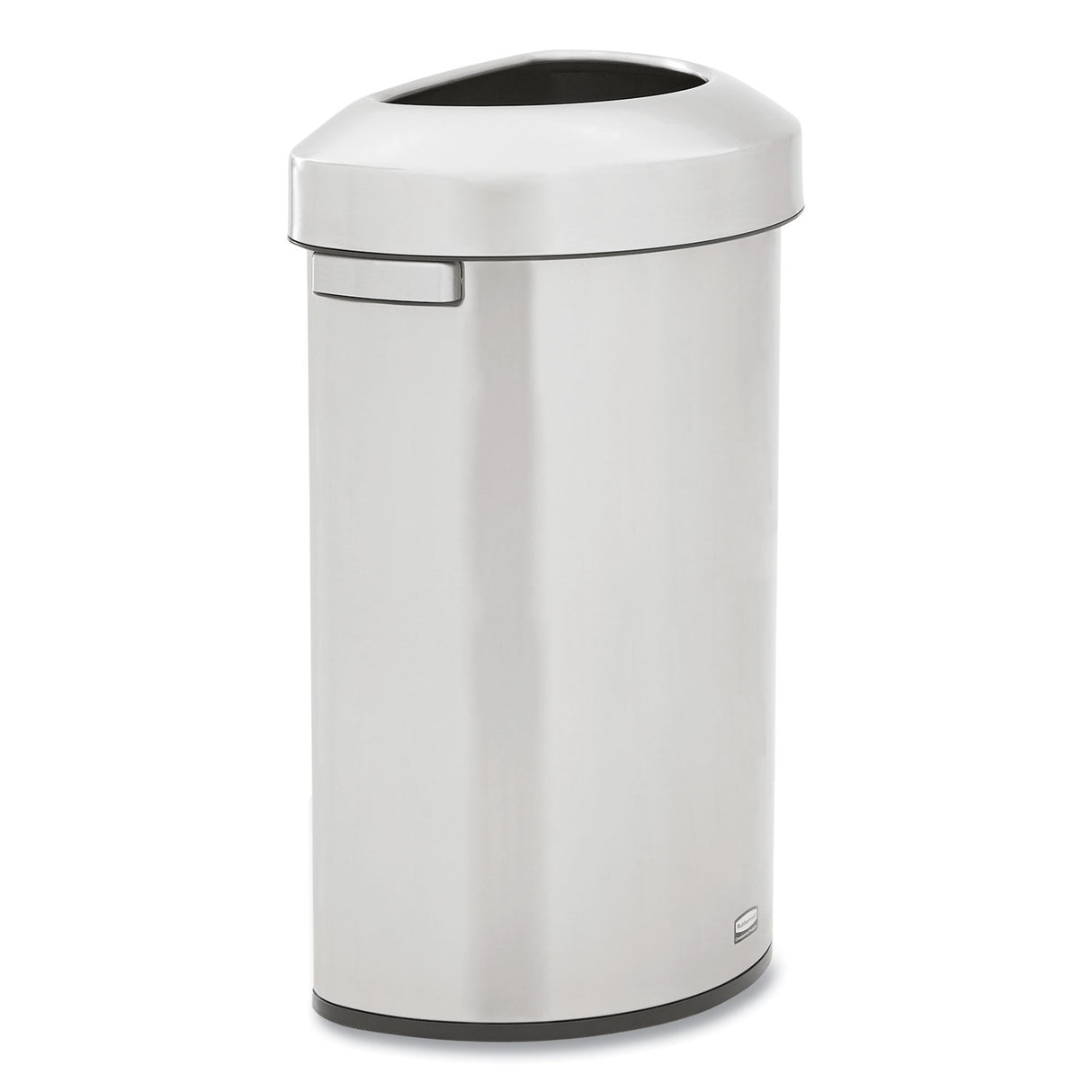Rubbermaid Commercial Refine Series Waste Receptacle, 21 gal, Plastic/Stainless Steel (2147582)
