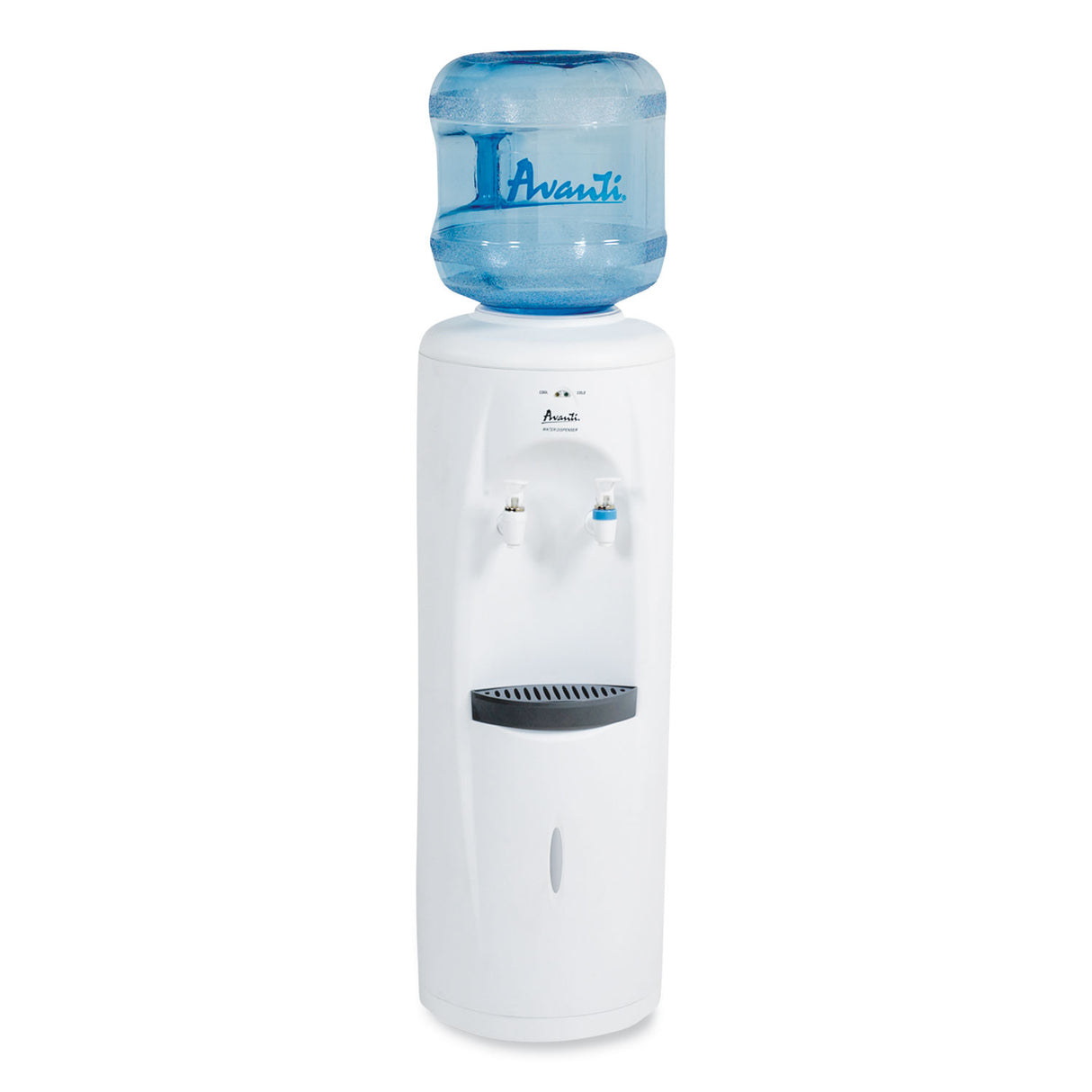Avanti Cold and Room Temperature Water Dispenser, 3-5 gal, 11.5 x 12. 5 x 34, White (WD360)
