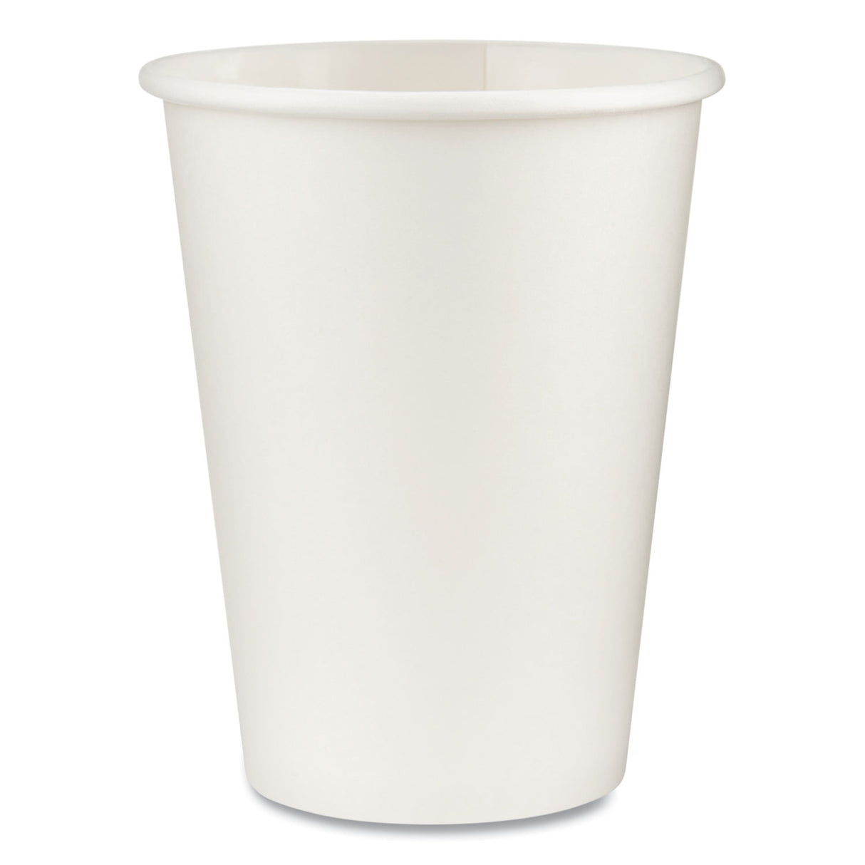 Dixie Paper Hot Cups, 12 oz, White, 50/Sleeve, 20 Sleeves/Carton (2342W)