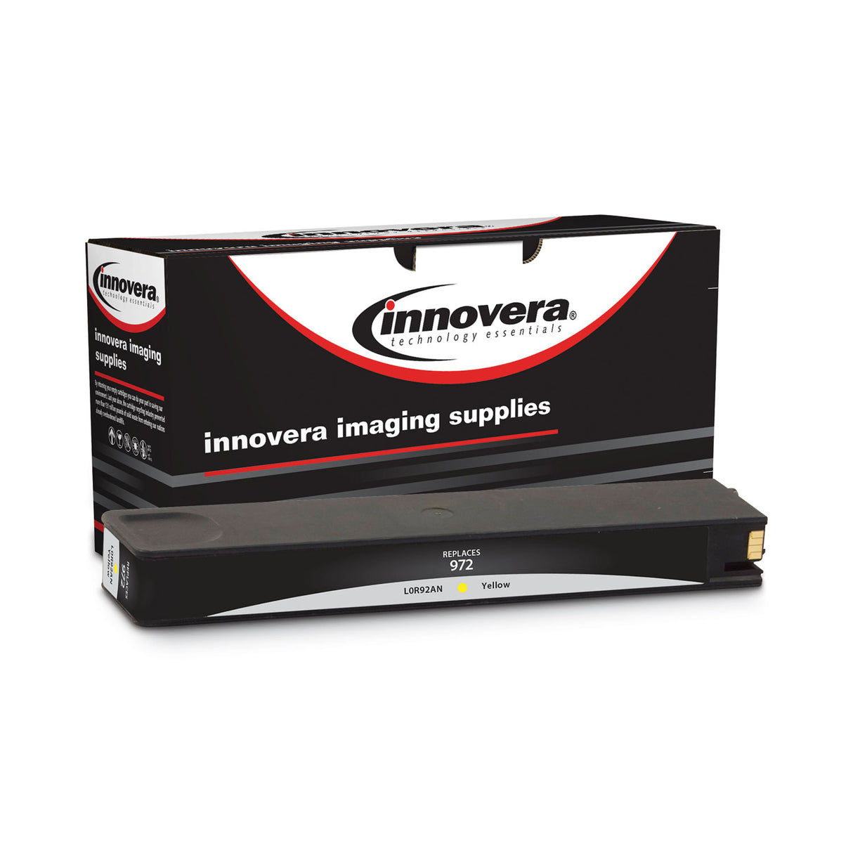 Innovera Remanufactured Yellow Ink, Replacement for 972 (IVRL0R92AN), 3,000 Page-Yield