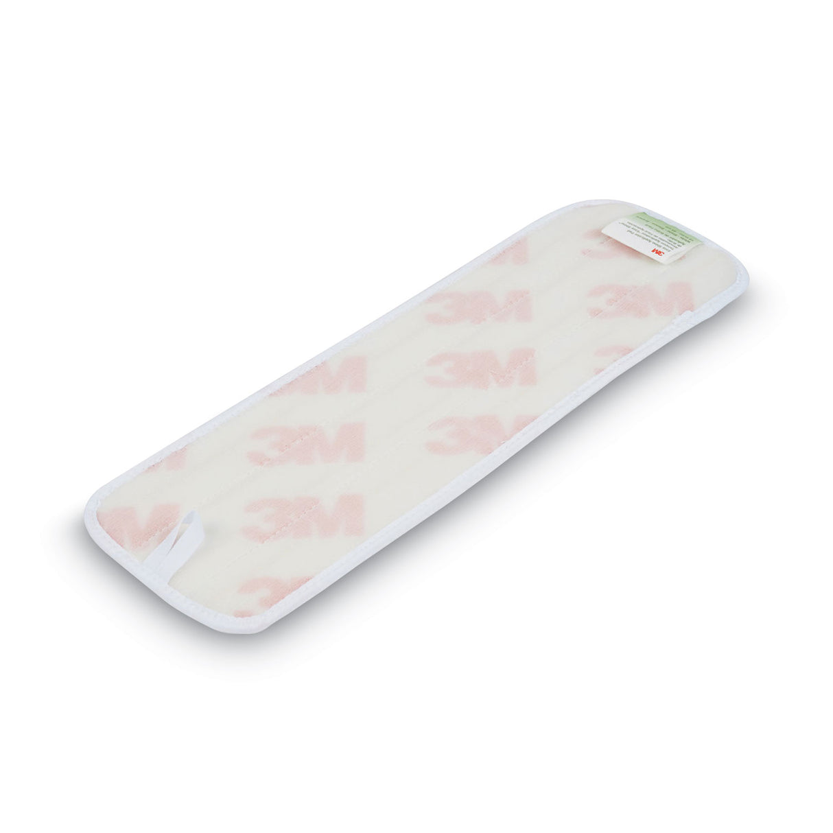 3M Easy Shine Applicator Pad, Microfiber, 18", White/Yellow, 10/Carton (55434)