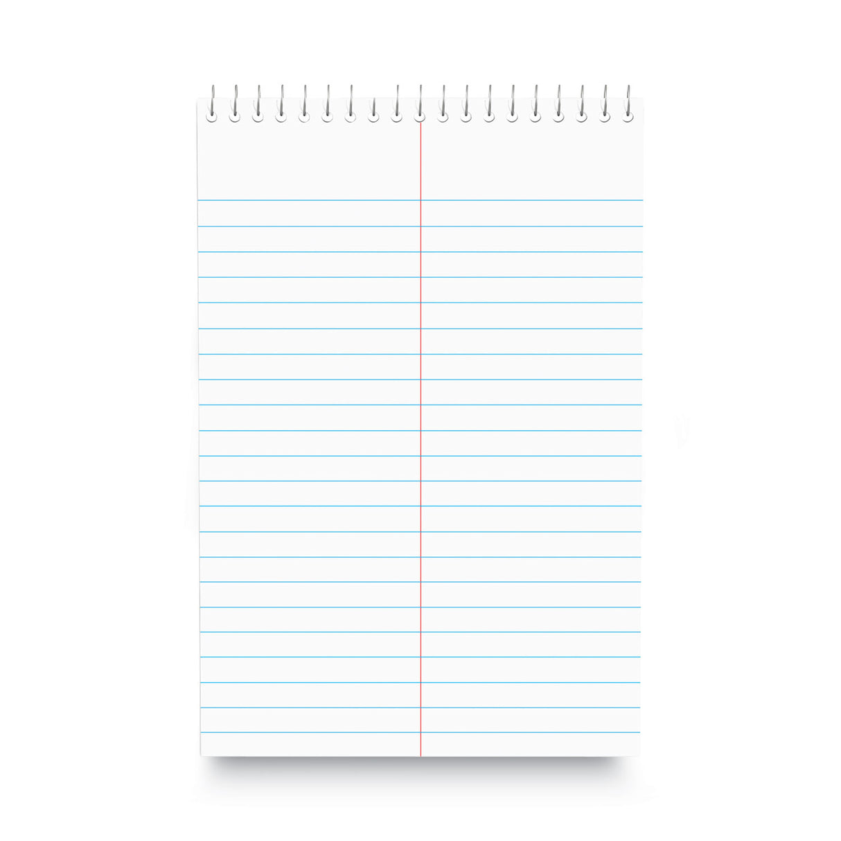 Universal Steno Pads, Gregg Rule, Red Cover, 80 White 6 x 9 Sheets (UNV96920)