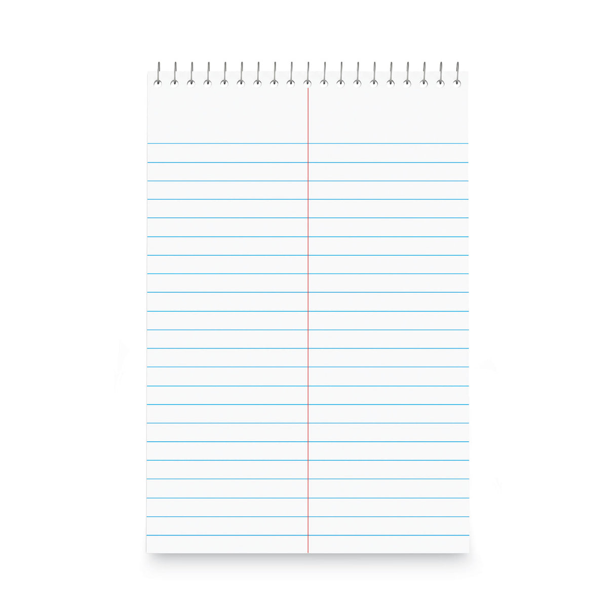 Universal Steno Pads, Gregg Rule, Red Cover, 80 White 6 x 9 Sheets, 6/Pack (UNV96920PK)