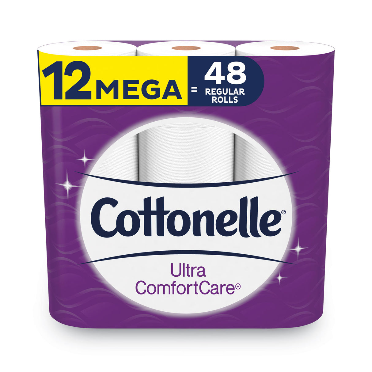 Cottonelle® Mega Rolls Toilet Paper, 2 Ply, 284 Sheets, 12 Rolls (48596)