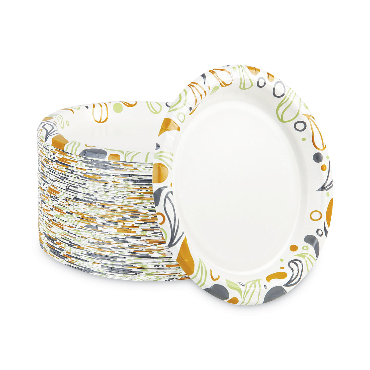 Boardwalk® Deerfield Printed 9" Paper Plates, 1,000 Plates (BWKDEER9PLT)