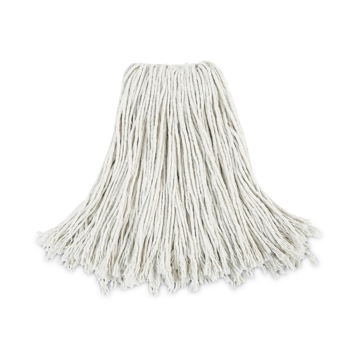 Boardwalk Cut-End Wet Mop Head, Cotton, No. 24, White 12/Carton (BWK2024CCT)