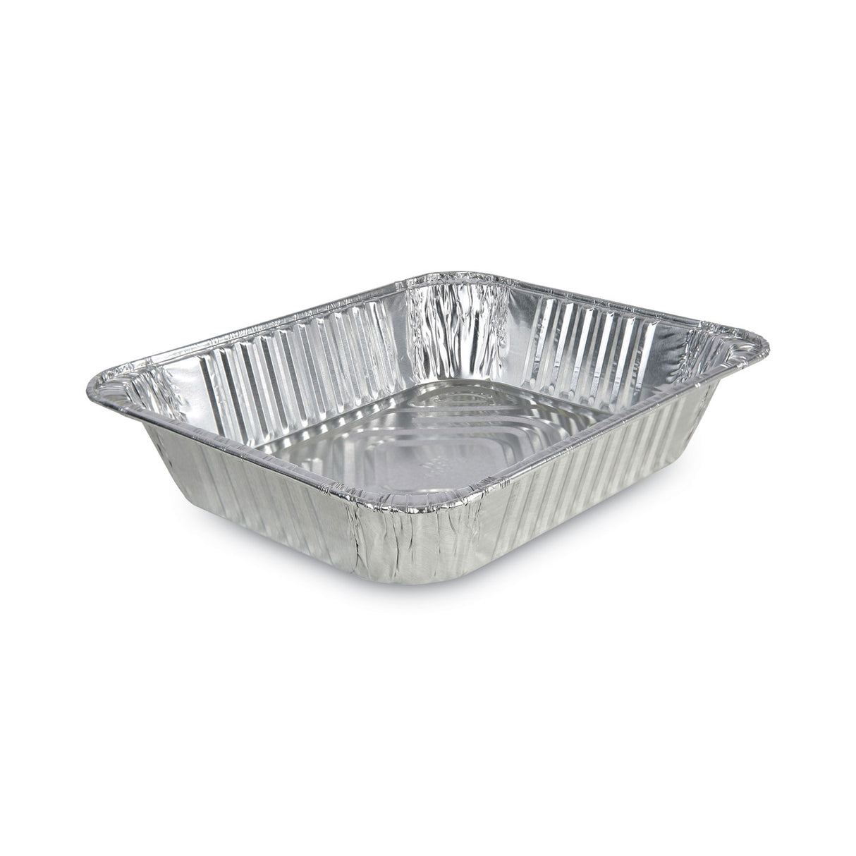 Boardwalk® Aluminum Pan, Half-Size, Steam Table, Deep, 100/Carton (BWKSTEAMHFDP)