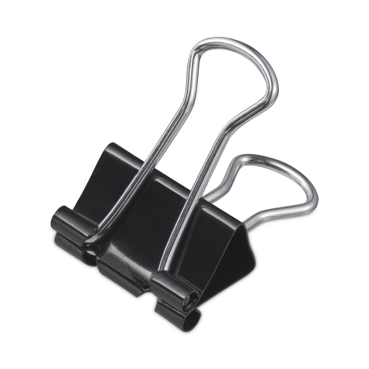 Universal Binder Clip Zip-Seal Bag Value Pack, Small, Black/Silver, 144/Pack (UNV10200VP)