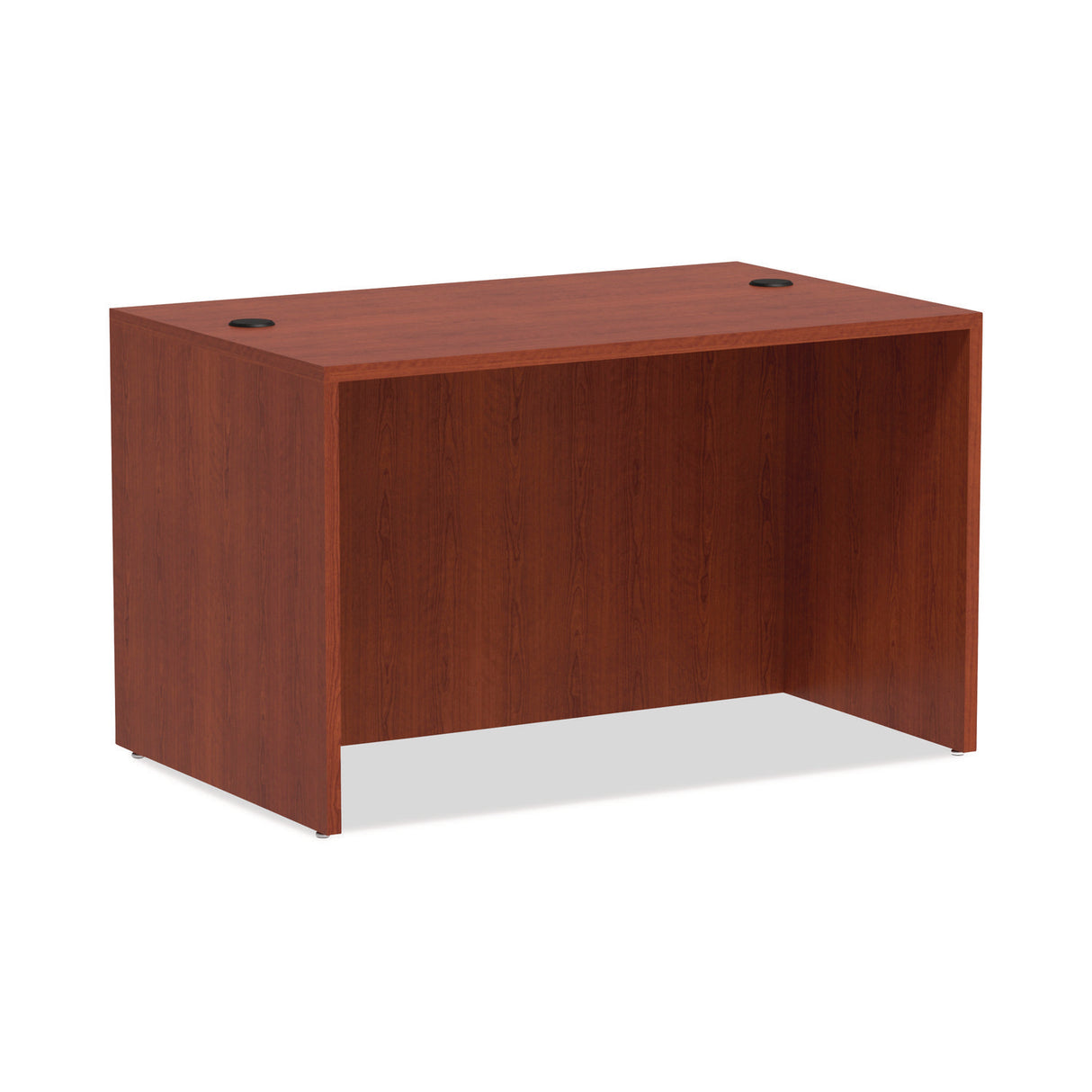 Alera Valencia Series Straight Front Desk Shell, 47.25" x 29.5" x 29.63", Medium Cherry (ALEVA214830MC)