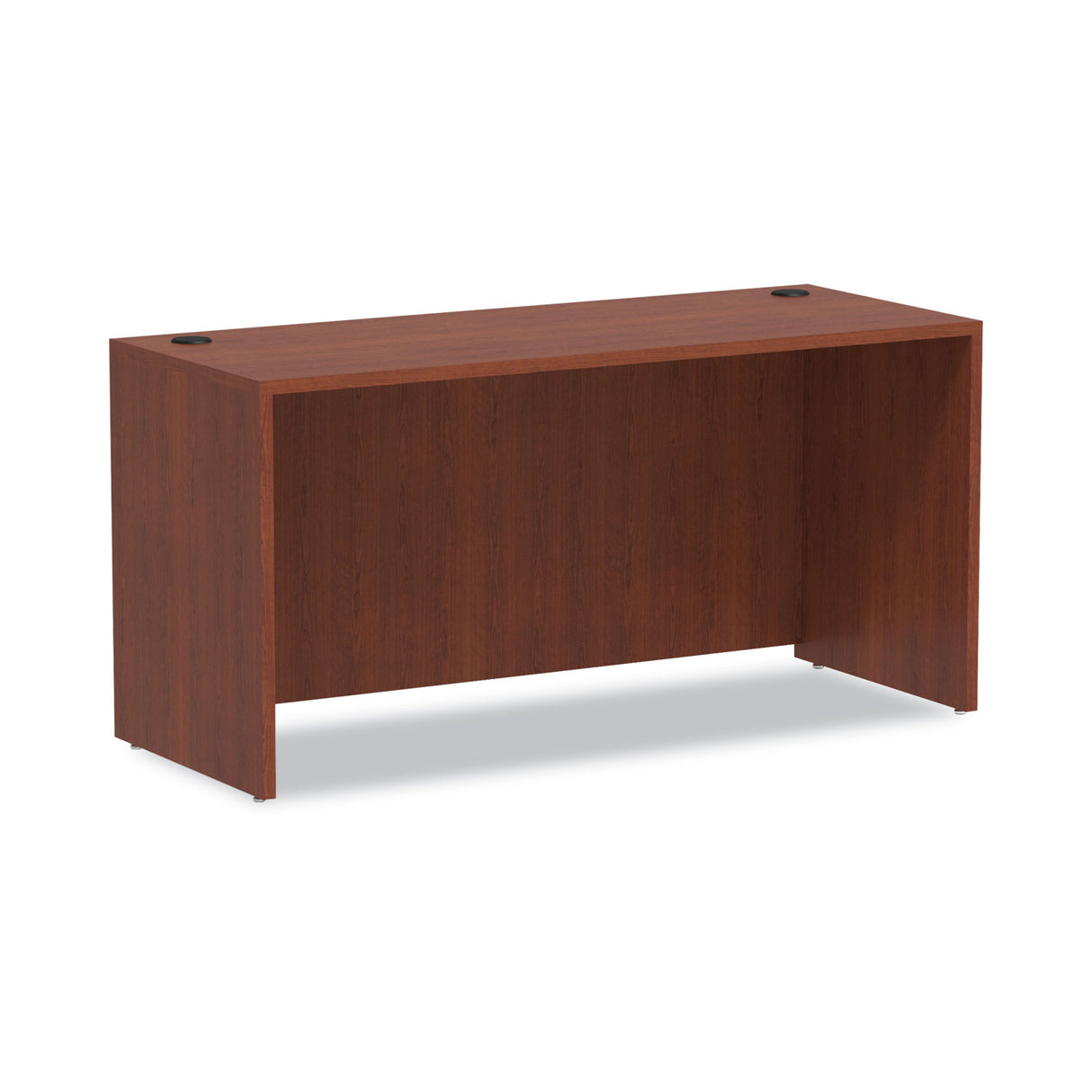 Alera Valencia Series Credenza Shell, 59.13w x 23.63d x 29.5h, Medium Cherry (ALEVA256024MC)