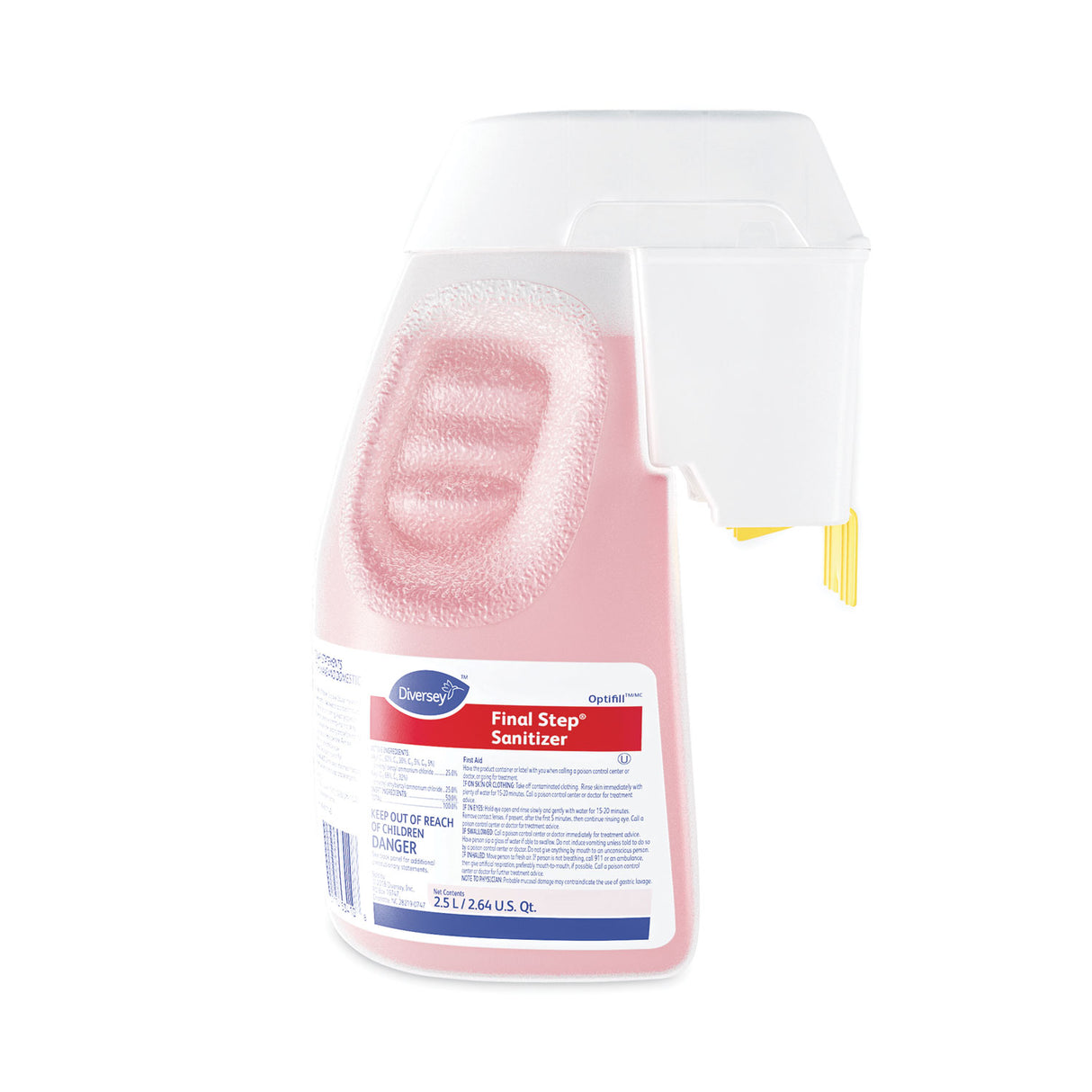 Diversey Final Step Sanitizer, Liquid, 2.5 L Intake System (101105267)