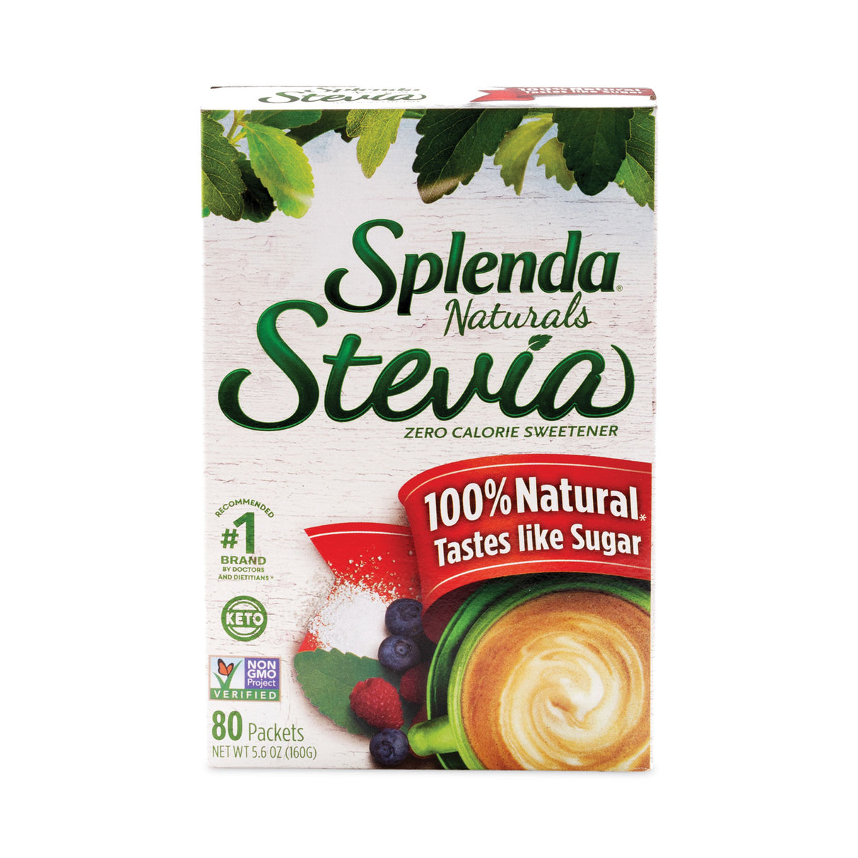 Splenda No Calorie Sweetener Packets, 2 g, 80 per box (001493)