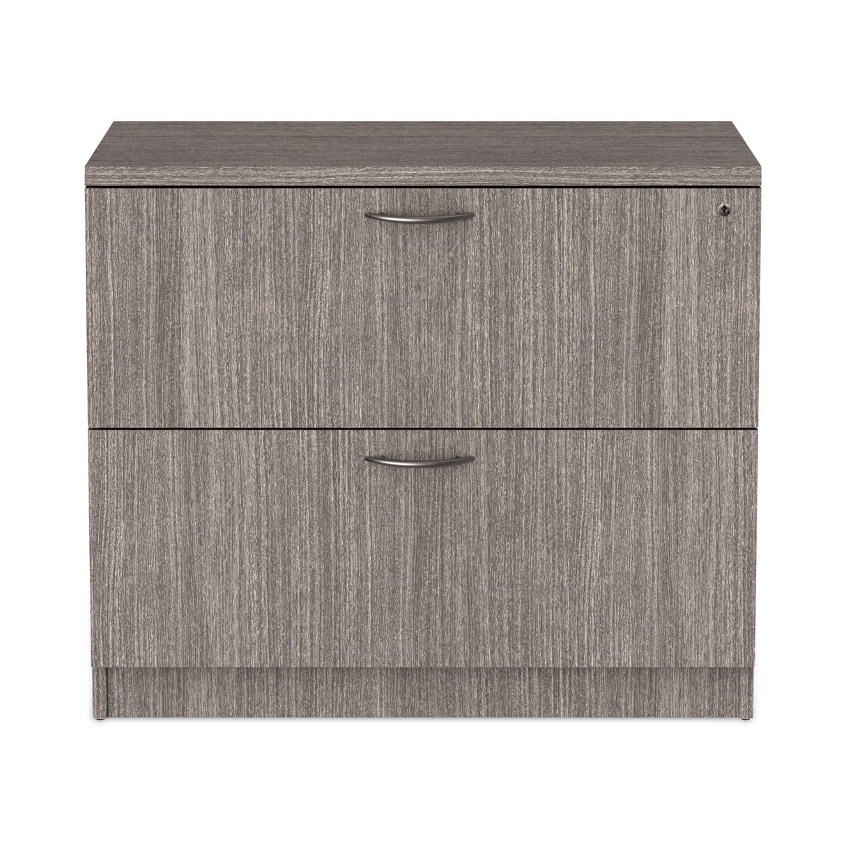 Alera Valencia Series Lateral File, 2 Legal/Letter-Size File Drawers, Gray, 34" x 22.75" x 29.5" (ALEVA513622GY)