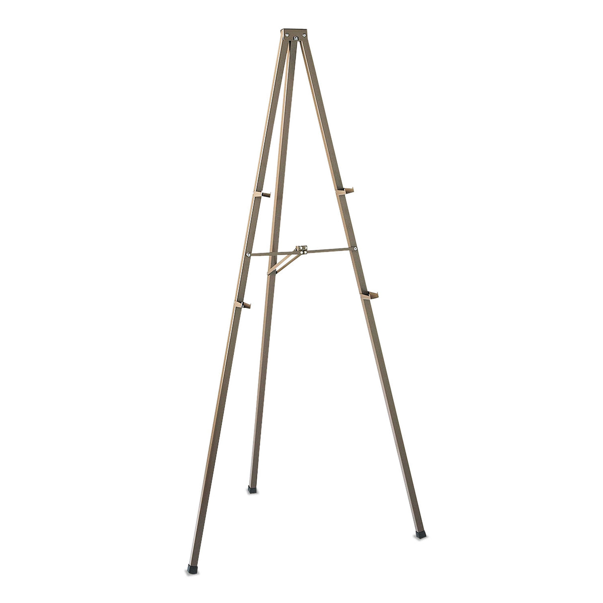 Quartet Tripod Display Easel, 72" High, Steel, Bronze (21E)