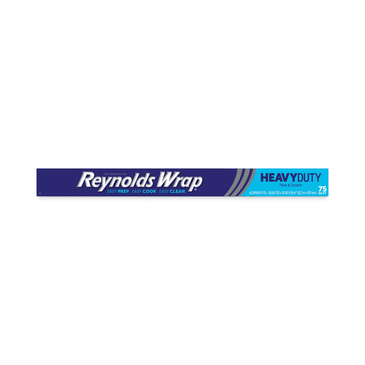 Reynolds Heavy Duty Aluminum Foil Roll, 18" x 75 ft, 20 Rolls/Carton (F28028CT)