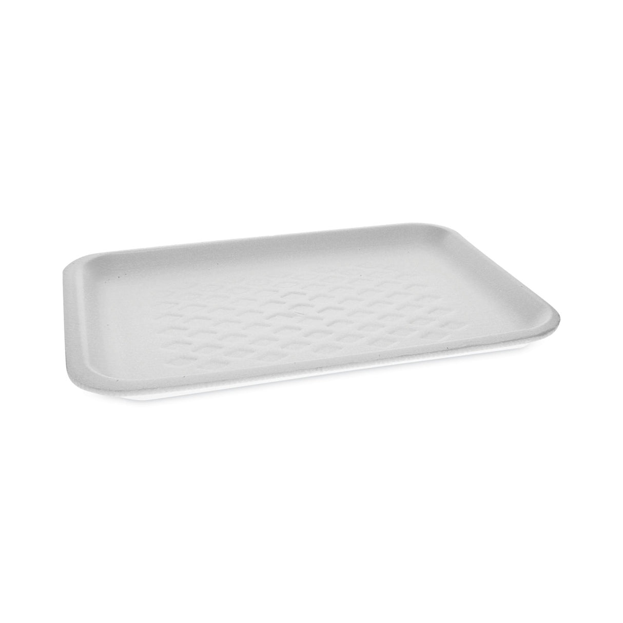 Pactiv Supermarket Tray, #2S, 10.75 x 5.5 x 1.2, White, Foam, 500/Carton (51P102S)