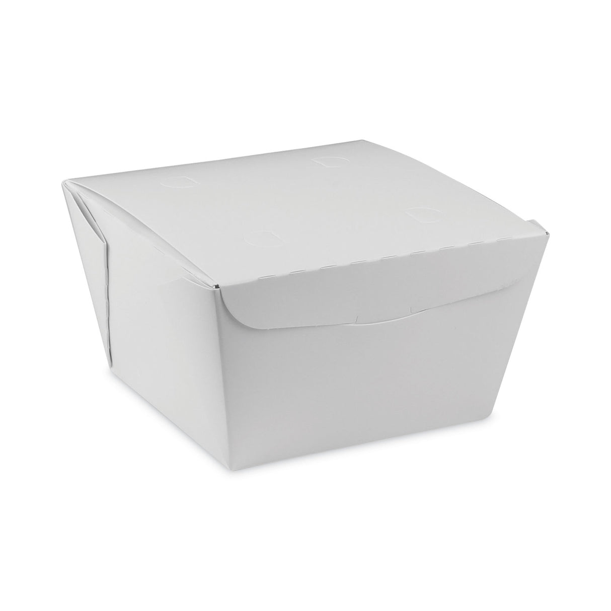 Pactiv EarthChoice OneBox Paper Box, 37 oz, 4.5 x 4.5 x 2.5, White, 312/Carton (NOB01W)
