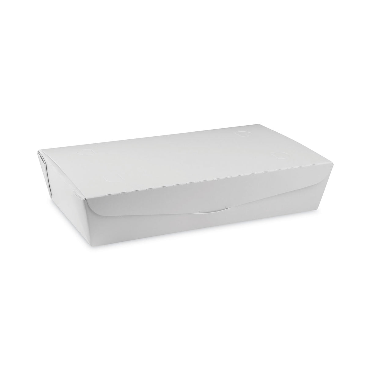 Pactiv EarthChoice OneBox Paper Box, 55 oz, 9 x 4.85 x 2, White, 100/Carton (NOB02W)