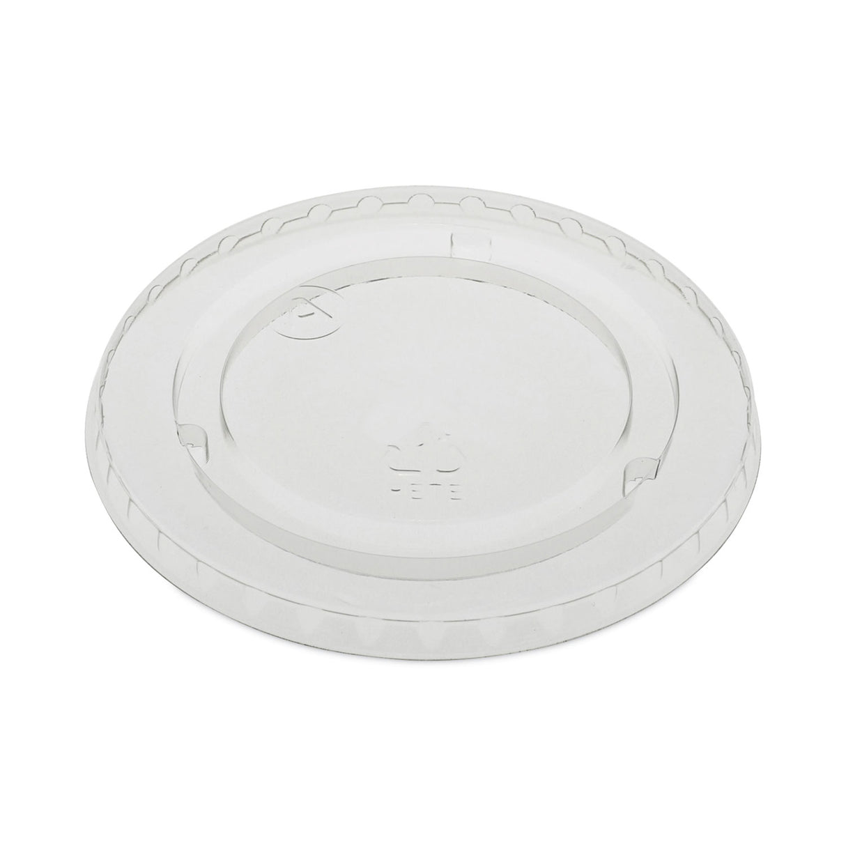 Pactiv EarthChoice Strawless RPET Lid, Flat Lid, Fits 9 oz to 20 oz "A" Cups, Clear 1,020/Carton (YLP20CNH)