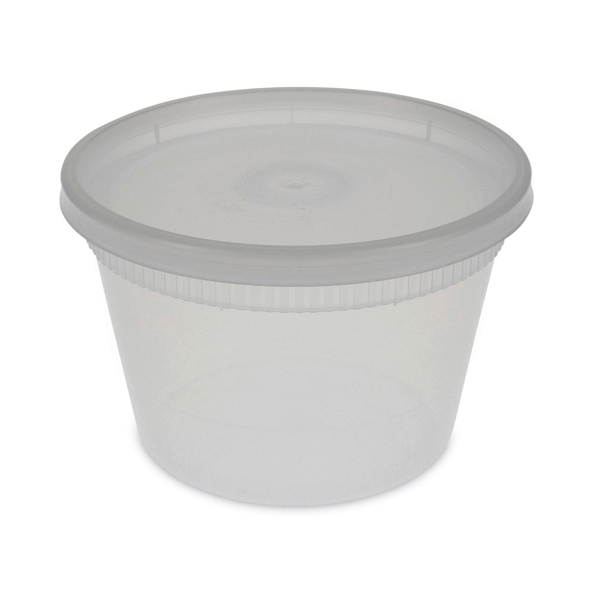 Pactiv Newspring DELItainer Microwavable Container, 16 oz, 2 x 2 x 2, Clear, Plastic, 240/Carton (YSD2516)