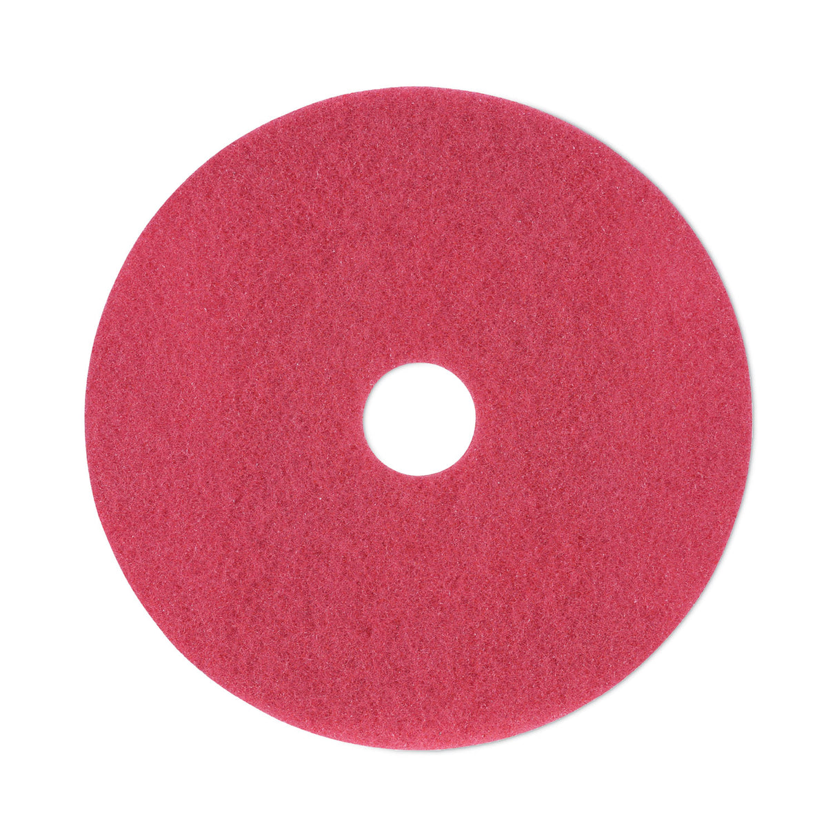 Boardwalk Buffing Floor Pads, 19" Diameter, Red, 5/Carton (BWK4019RED)