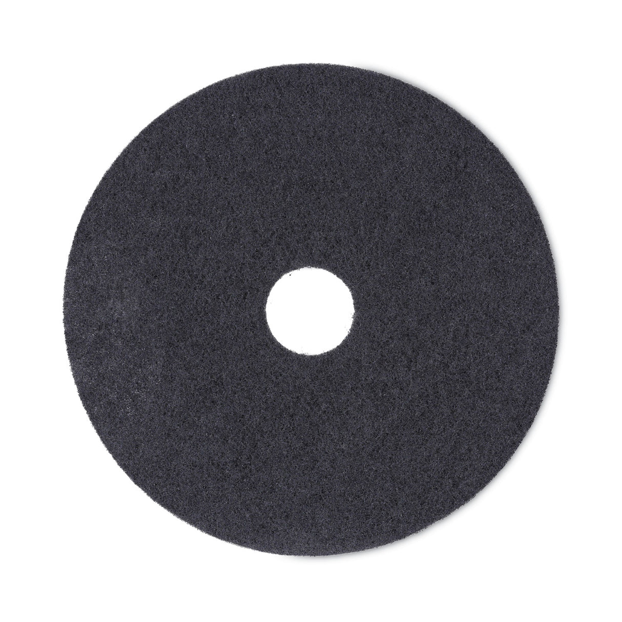Boardwalk Stripping Floor Pads, 18" Diameter, Black, 5/Carton (BWK4018BLA)