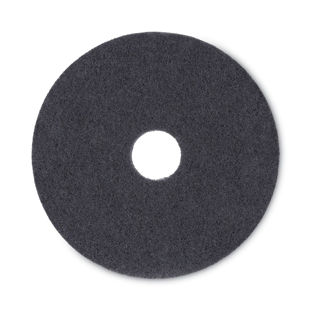 Boardwalk Stripping Floor Pads, 16" Diameter, Black, 5/Carton (BWK4016BLA)