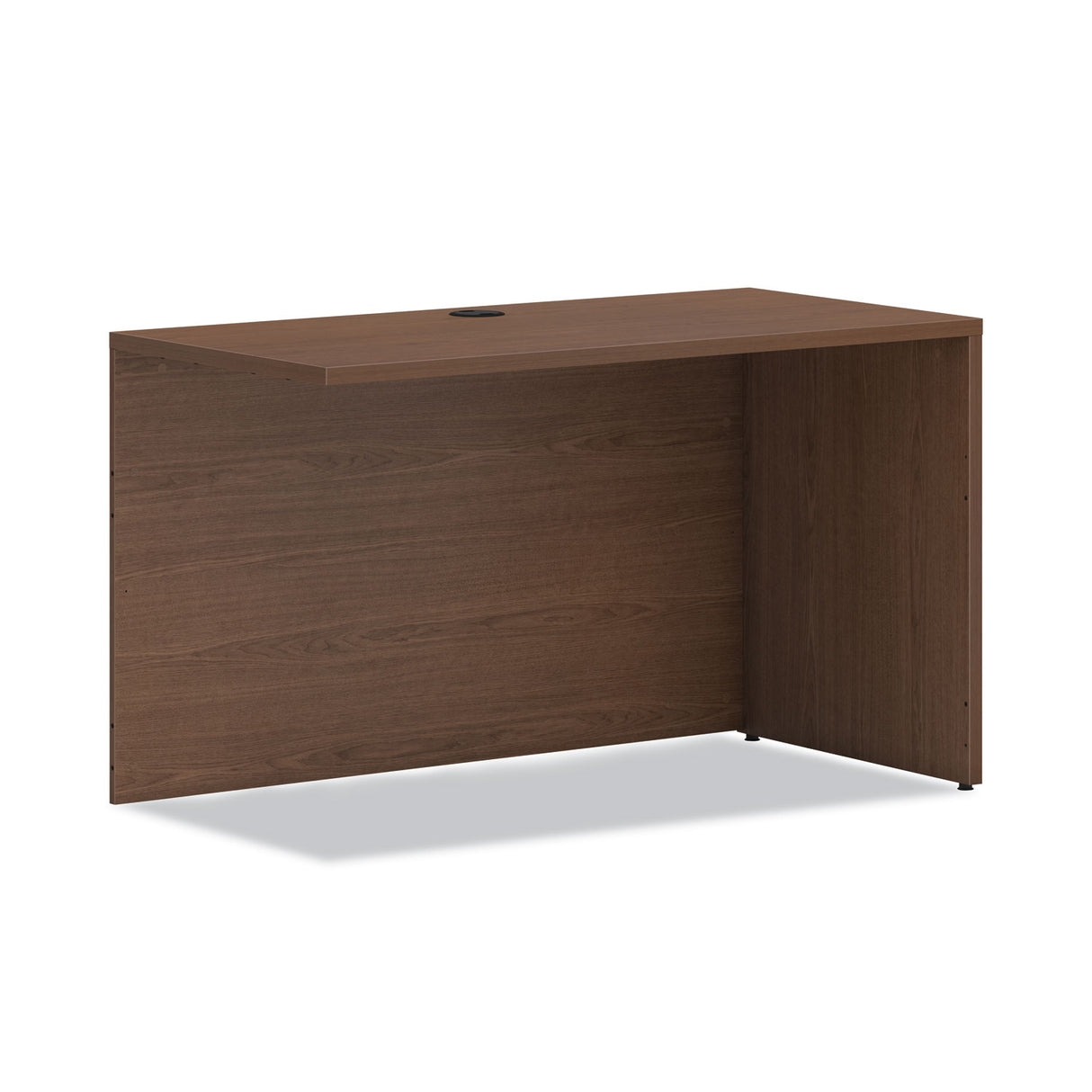 HON Mod Return Shell, Reversible (Left or Right), 48w x 24d x 29h, Sepia Walnut (PLRS4824LE1)