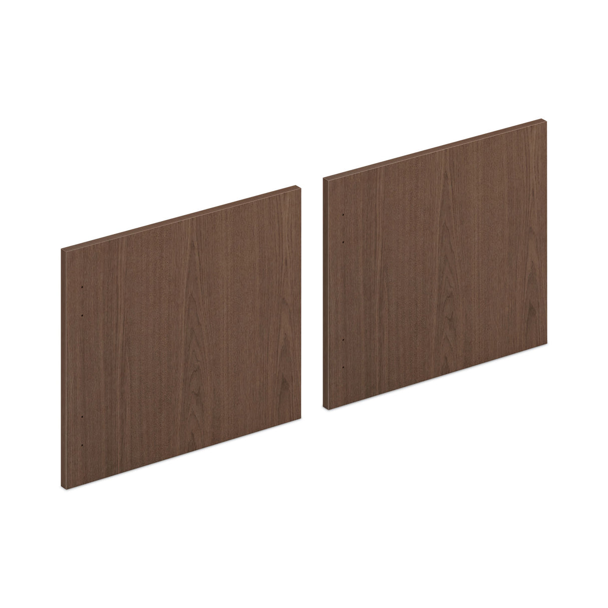HON Mod Laminate Doors for 72"W Mod Desk Hutch, 17.86 x 14.82, Sepia Walnut 2/Carton (LDR72LMLE1)
