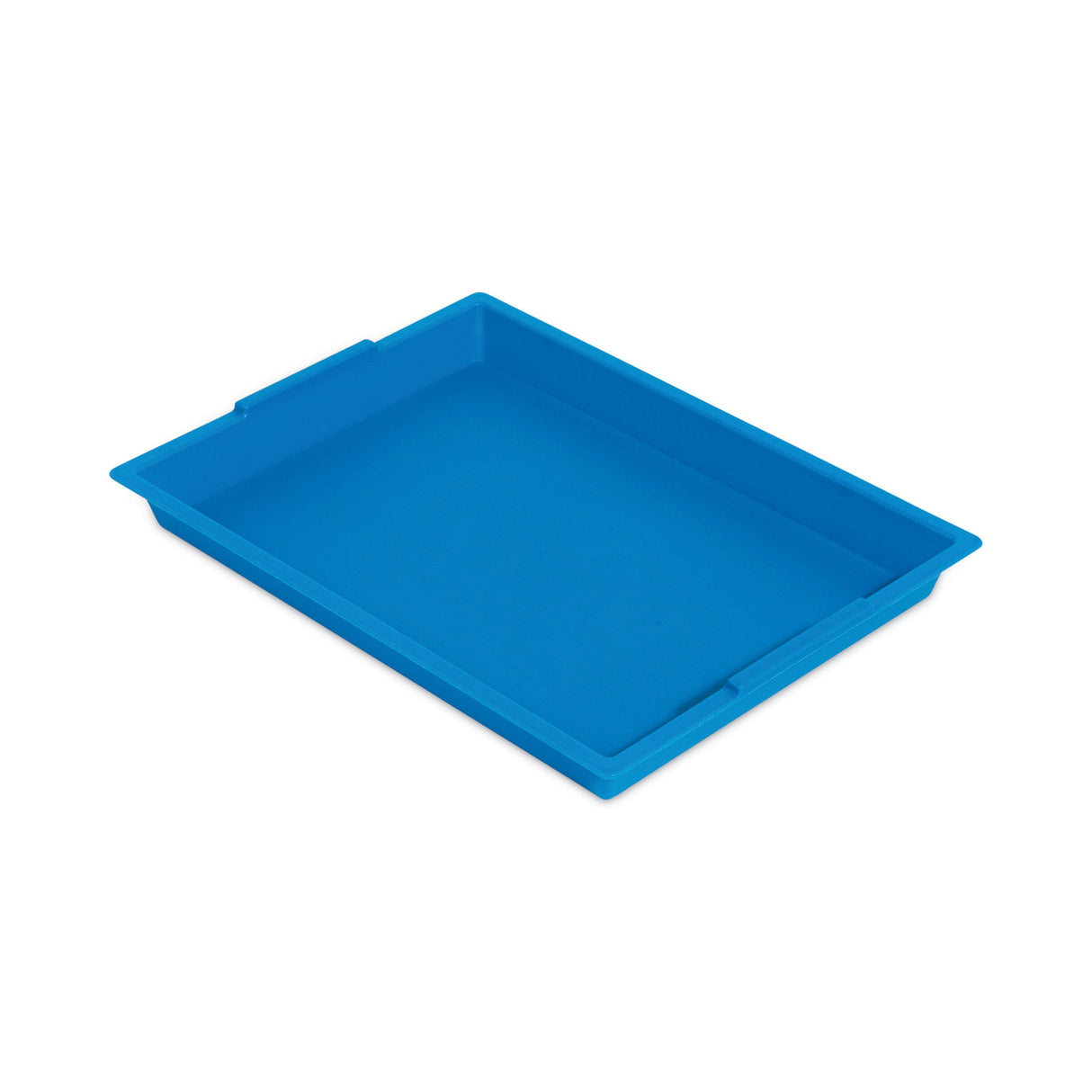 Deflecto Little Artist Antimicrobial Finger Paint Tray, 16 x 1.8 x 12, Blue (39507BLU)