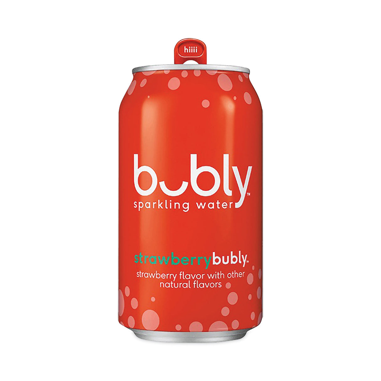 Bubly Flavored Sparkling Water, Strawberry, 12 oz Can, 8 Cans/Pack, 3 Packs/Carton (PEP17142)