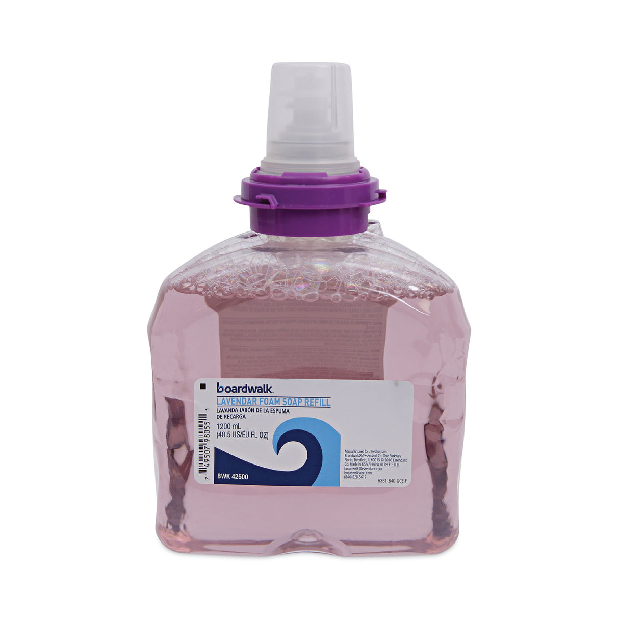 Boardwalk Lavender Foam Soap Refill, Cranberry Scent, 1,200 mL, 2/Carton (BWK42500)