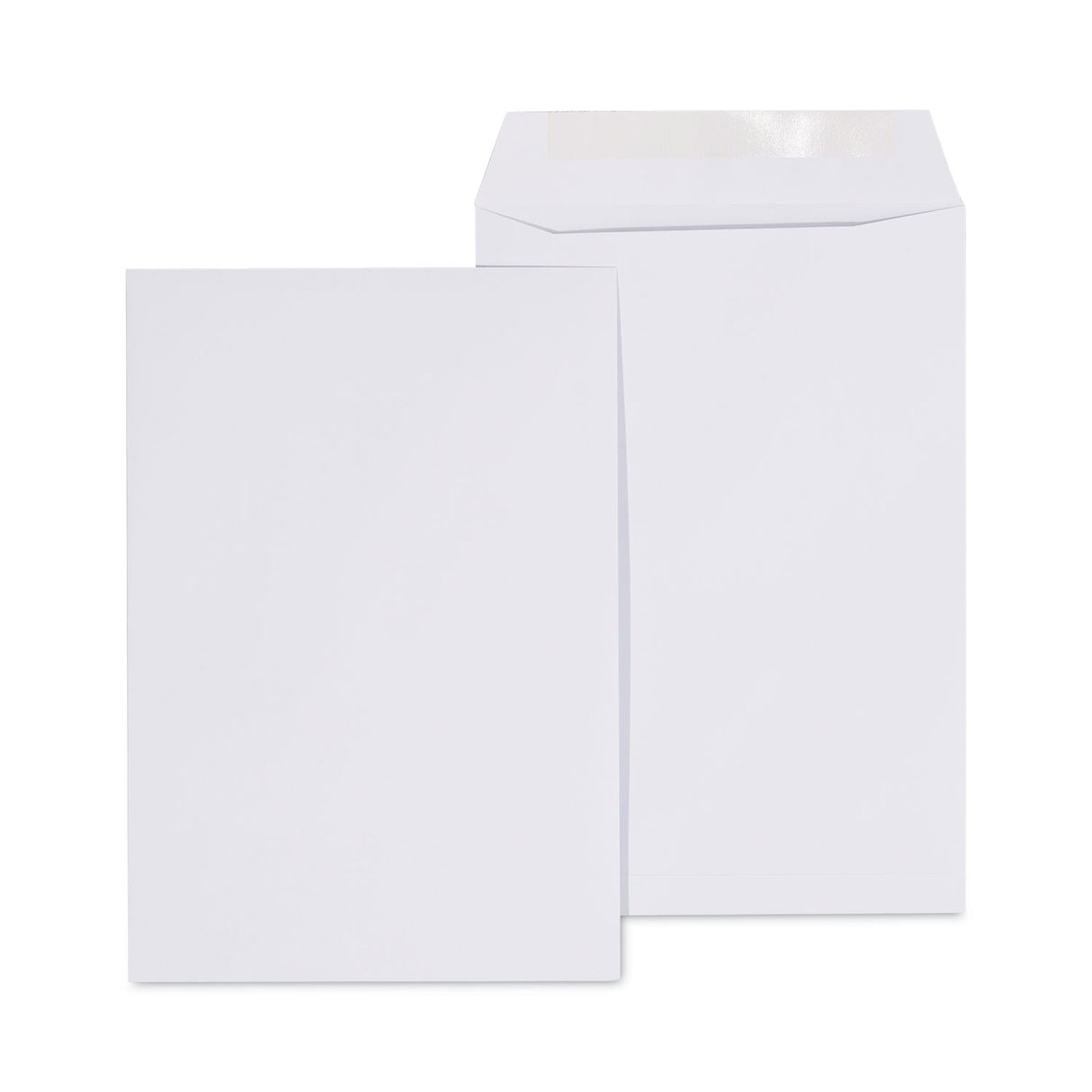 Universal Catalog Envelope, 24 lb Bond Weight Paper, #1 3/4, Square Flap, Gummed Closure, 6.5 x 9.5, White, 500/Box (UNV40104)