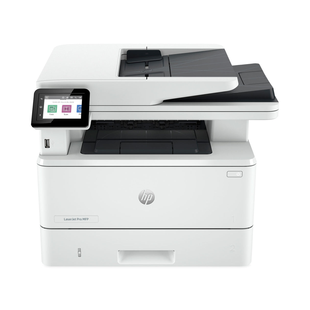 HP LaserJet Pro MFP 4101fdn Multifunction Laser Printer, Copy/Fax/Print/Scan (2Z618F)