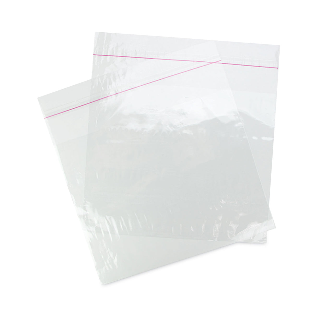 Fantapak Sandwich Bags with Resealable Tape Closure, 10" x 8", Clear, 1,000/Carton (PP1083LIP)
