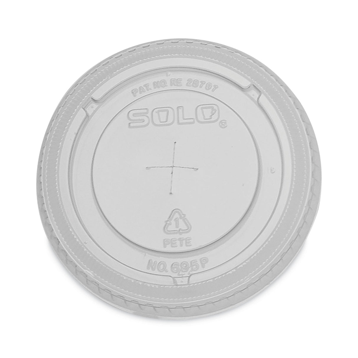 Dart Plastic Cold Cup Lids, Fits 12 oz to 14 oz Cups, Clear, 1,000/Carton (695TS)