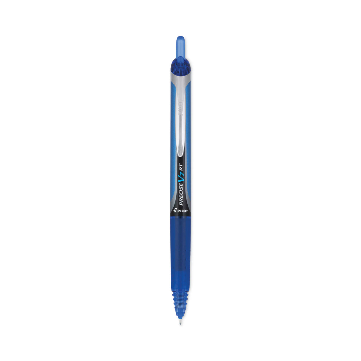 Pilot Precise V7RT Roller Ball Pen, Retractable, Fine 0.7 mm, Blue Ink, Blue Barrel (26068)