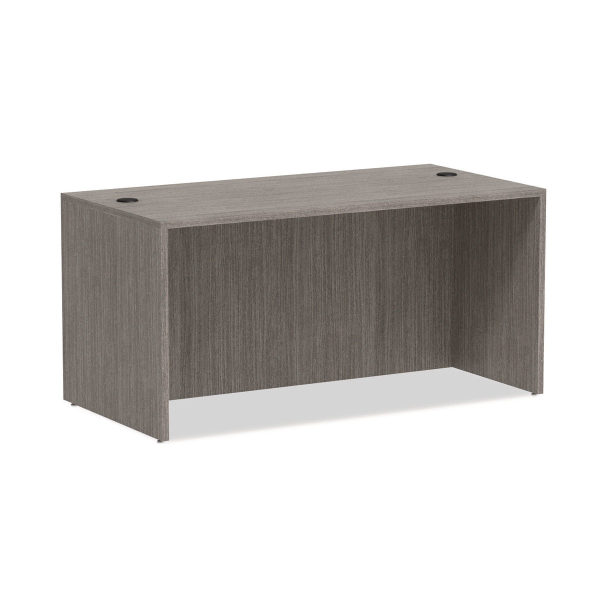 Alera Valencia Series Straight Front Desk Shell, 59.13" x 29.5" x 29.63", Gray (ALEVA216030GY)