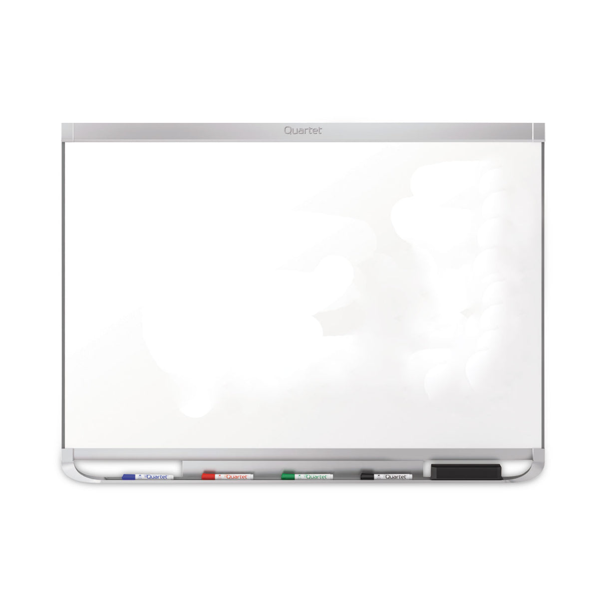 Quartet Prestige 2 DuraMax Magnetic Porcelain, 48 x 36, White Surface, Silver Aluminum/Plastic Frame (P554AP2)