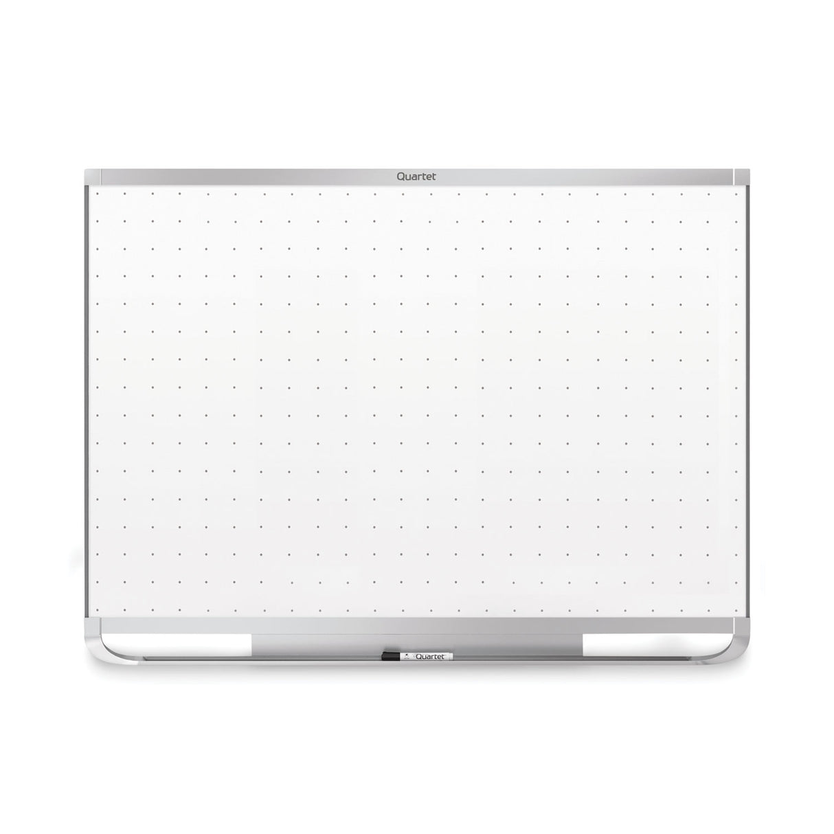 Quartet Prestige 2 Magnetic Total Erase Whiteboard, 48 x 36, White Surface, Graphite Fiberboard/Plastic Frame (TEM544G)