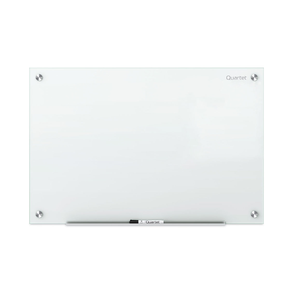 Quartet Infinity Glass Marker Board, 36 x 24, White Surface (G3624W)