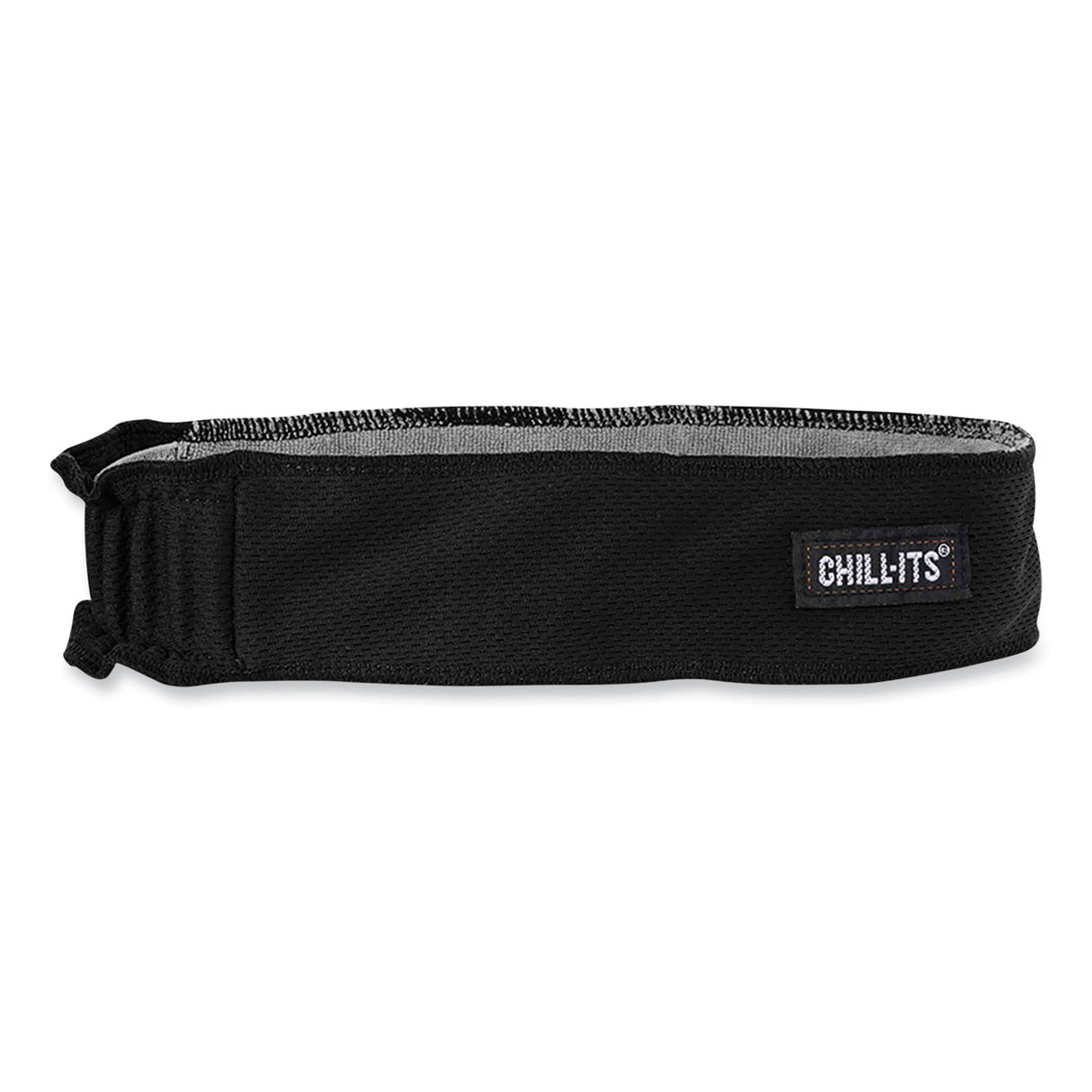 ergodyne Chill-Its 6605 High-Performance Terry Cloth Sweatband, Cotton Terry Cloth, One Size Fits Most, Black (12433)