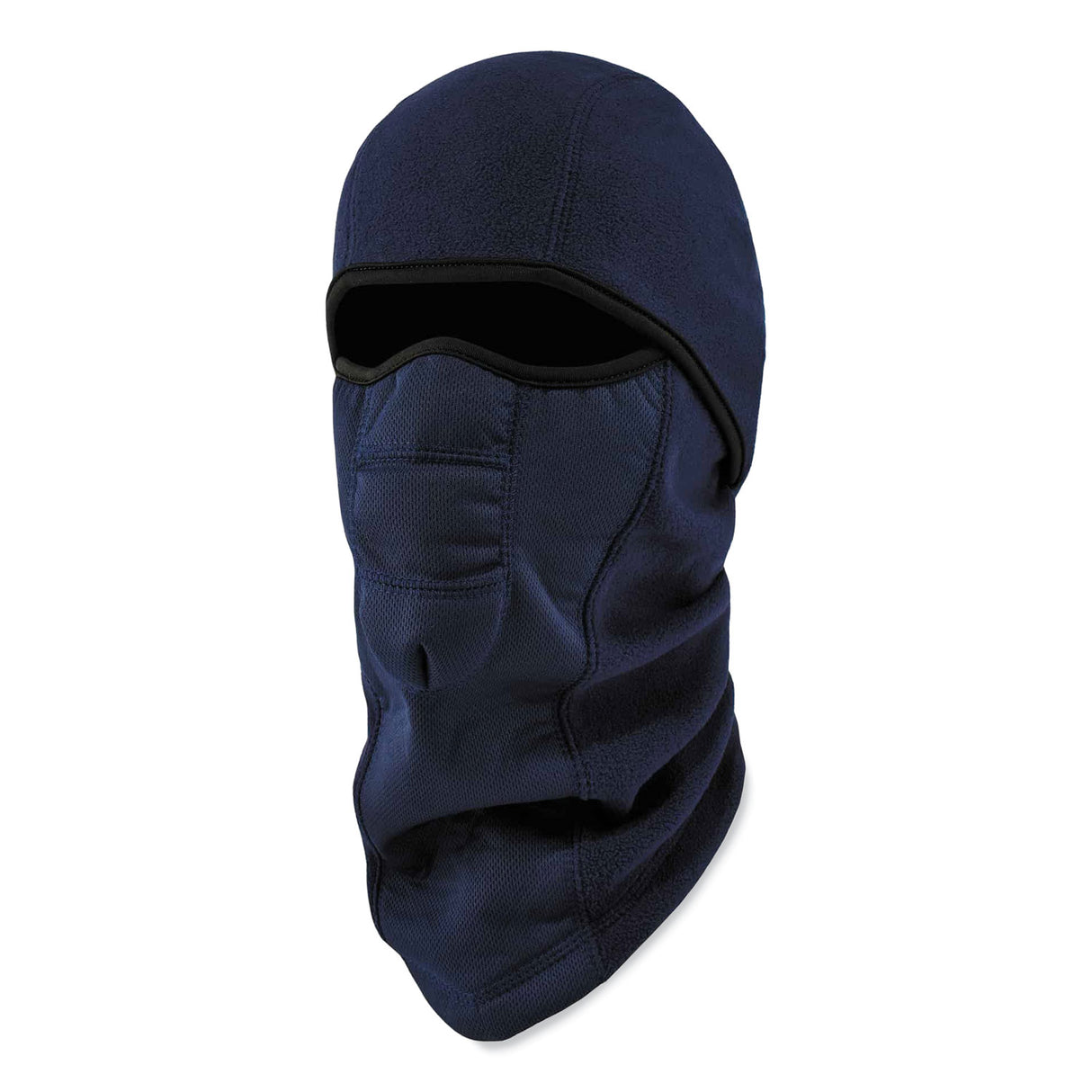 ergodyne N-Ferno 6823 Hinged Balaclava Face Mask, Fleece, One Size Fits Most, Navy (16851)
