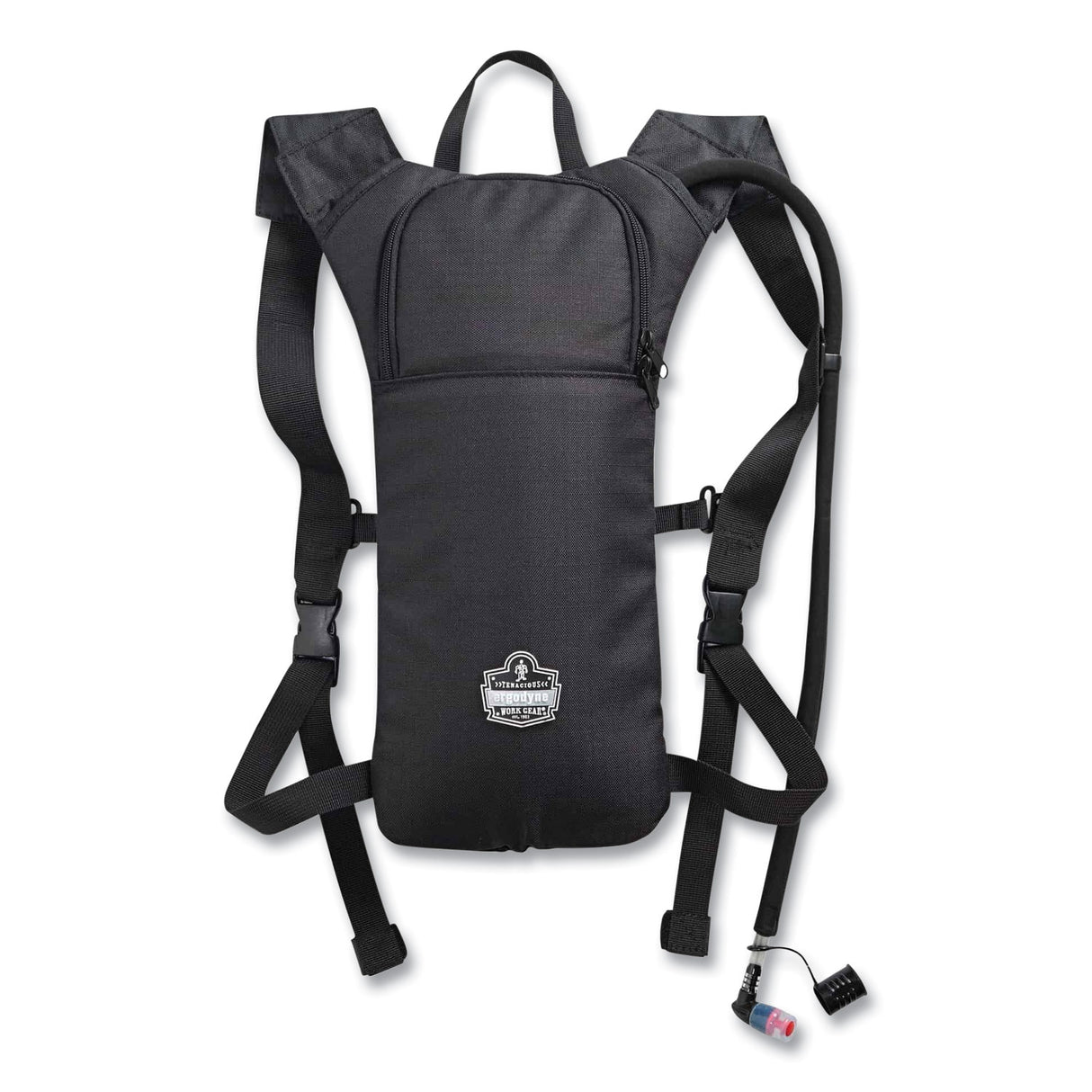 ergodyne Chill-Its 5155 Low Profile Hydration Pack, 2 L, Black (13155)