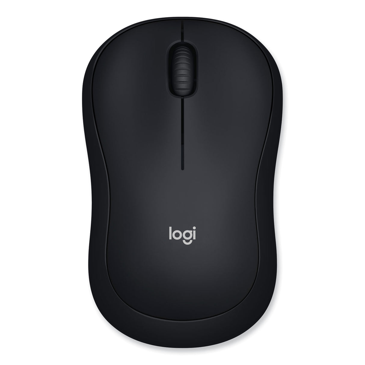 Logitech M185 Wireless Mouse, 2.4 GHz Frequency/30 ft Wireless Range, Left/Right Hand Use, Black (910002225)
